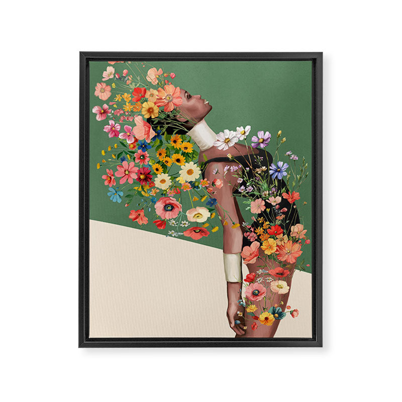 A Soul in Bloom Framed Canvas Print Gallery Image 6