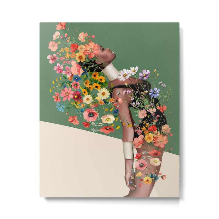 A Soul in Bloom Metal Print Gallery Image 1