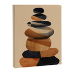 Abstract and Modern Stones Art 1 Canvas Print Gallery Image 6