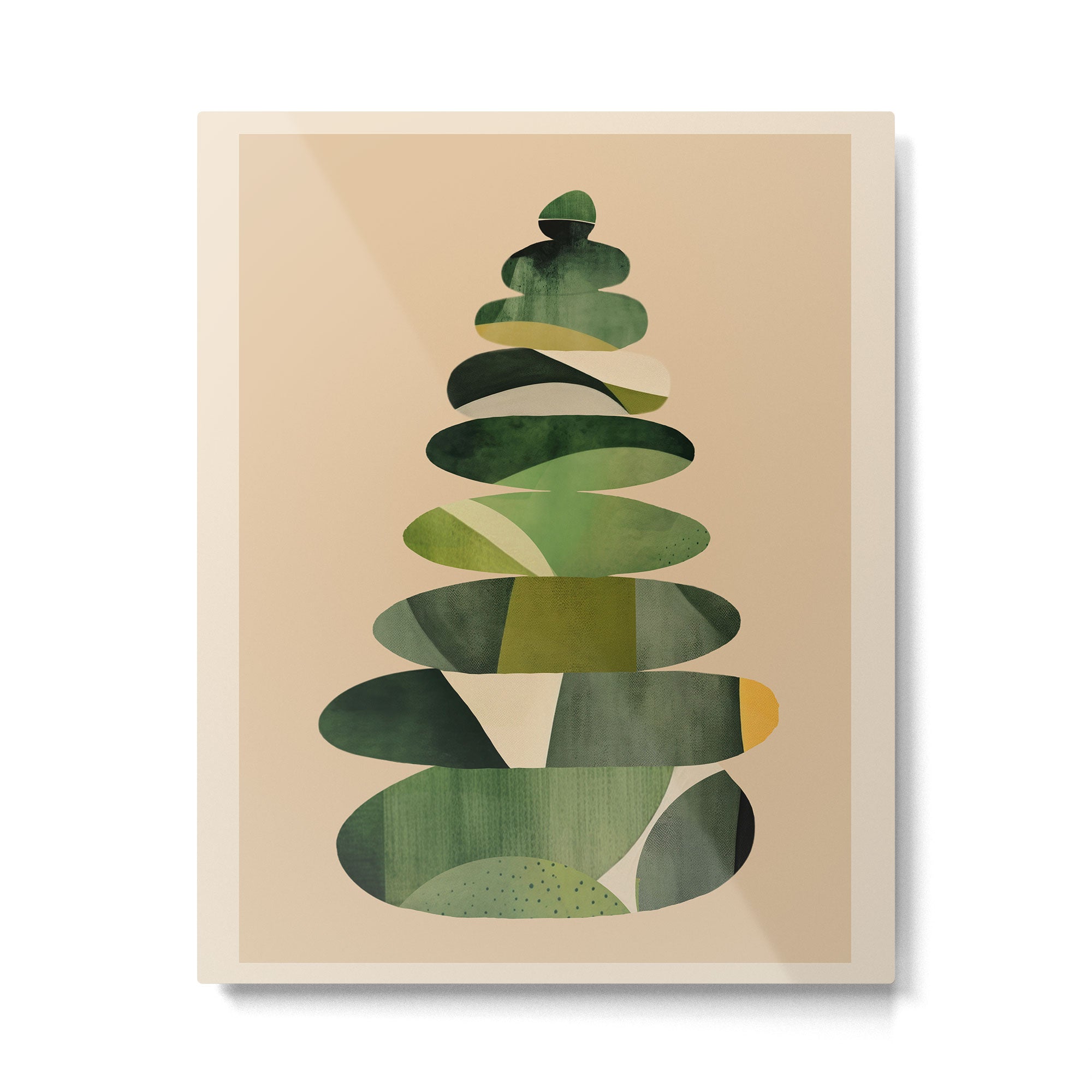 Abstract and Modern Stones Art 2 Metal Print Gallery Image 4