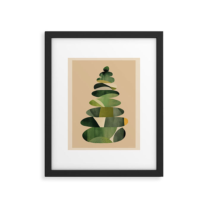 Abstract and Modern Stones Art 2 Framed Art Print Gallery Image 1