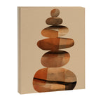 Abstract and Modern Stones Art 3 Canvas Print Gallery Image 6