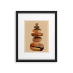 Abstract and Modern Stones Art 3 Framed Art Print Gallery Image 5