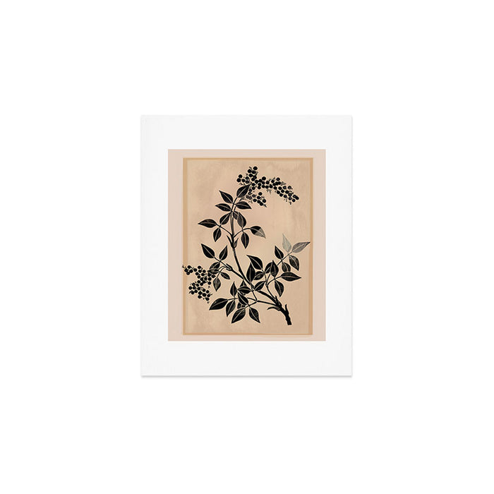 Abstract Art Minimal Plant 5 Art Print Gallery Image 1