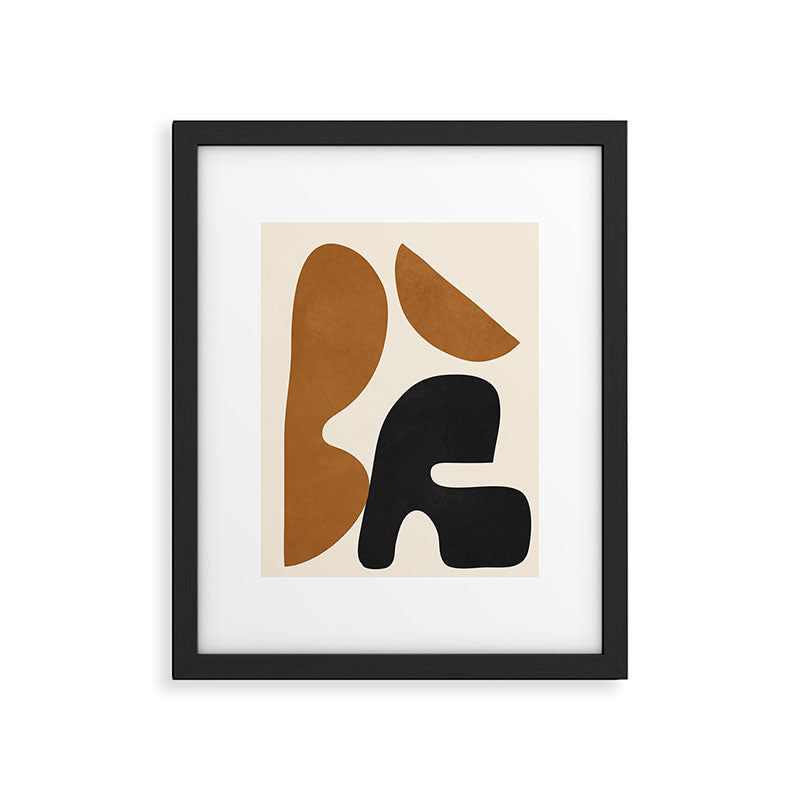 Abstract Art Minimal Shape 4 Framed Art Print Gallery Image 5