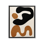 Abstract Art Minimal Shape 5 Framed Canvas Print Gallery Image 6