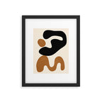 Abstract Art Minimal Shape 5 Framed Art Print Gallery Image 5
