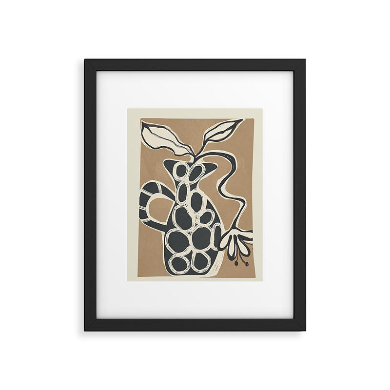 Abstract Botany 2 Framed Art Print Gallery Image 5
