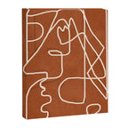 Abstract Face Sketch 4 Canvas Print Gallery Image 6