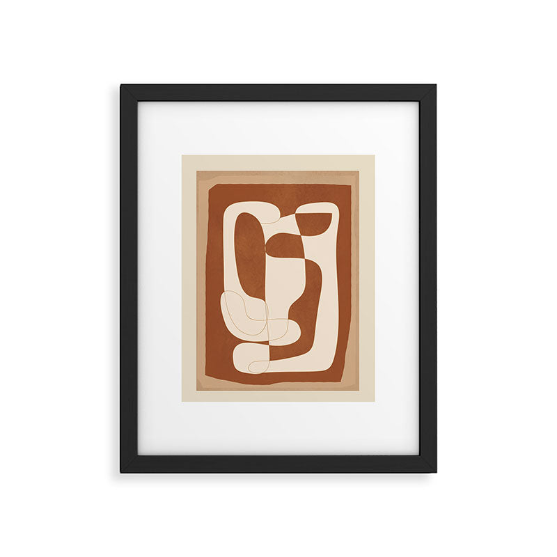 Abstract Geometry 2 Framed Art Print Gallery Image 4