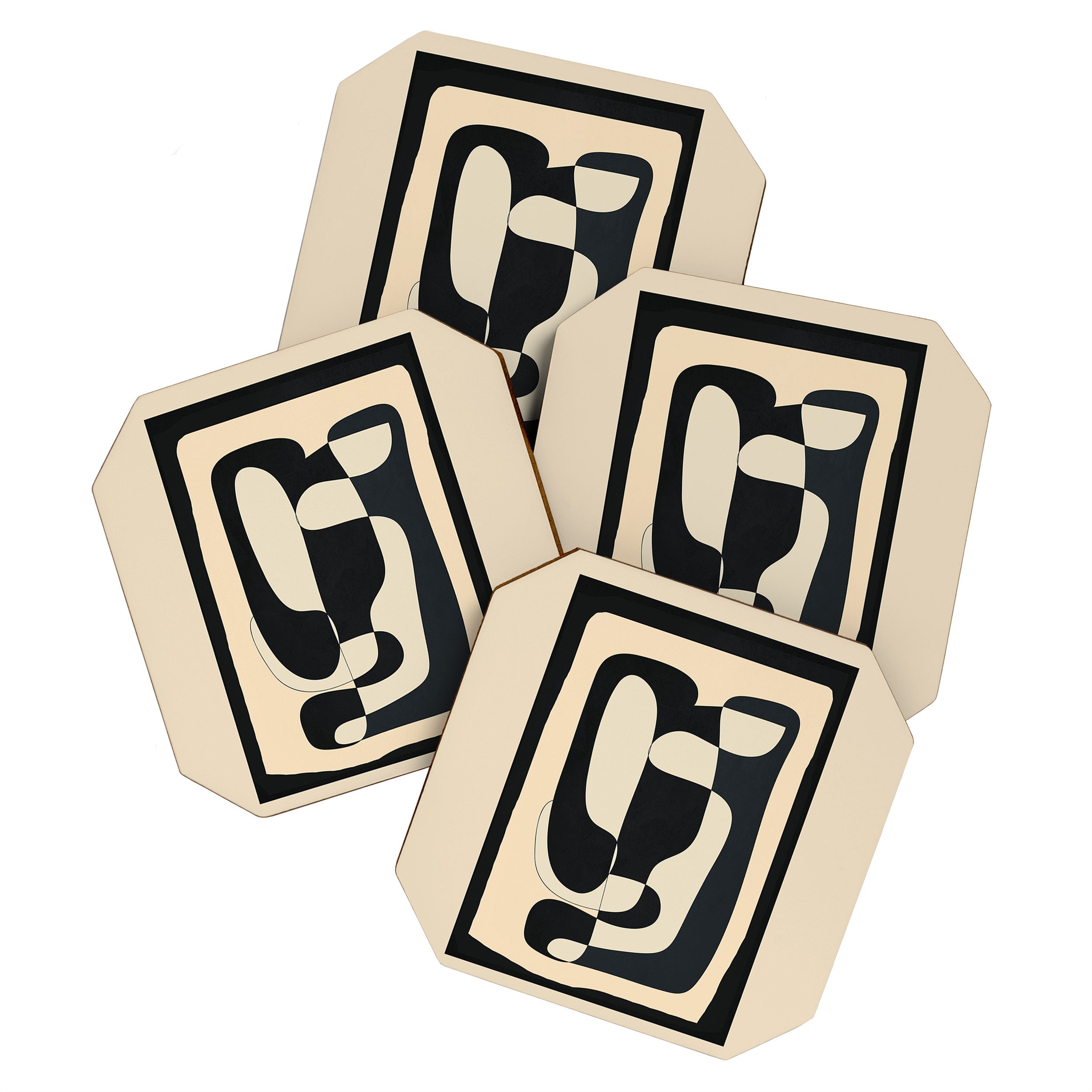 Abstract Geometry 4 Coaster Gallery Image 1