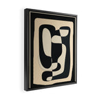 Abstract Geometry 4 Framed Canvas Print Gallery Image 2