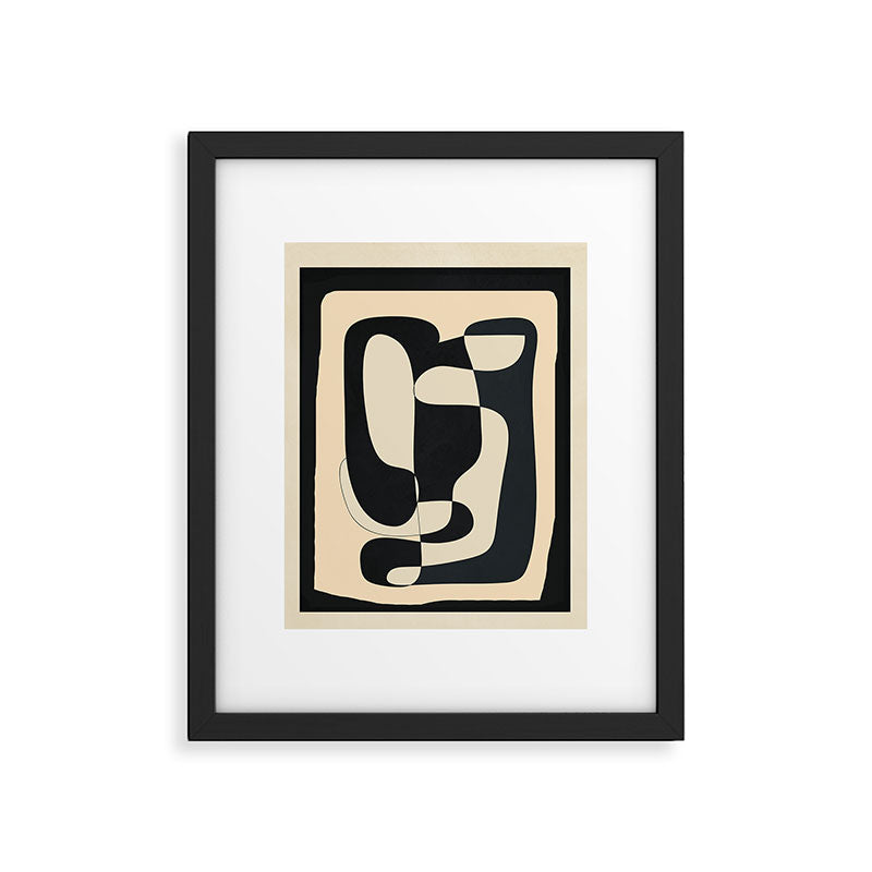 Abstract Geometry 4 Framed Art Print Gallery Image 4