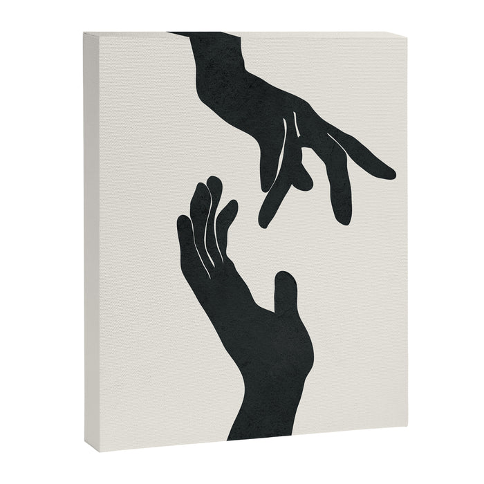 Abstract Hands Canvas Print Gallery Image 1