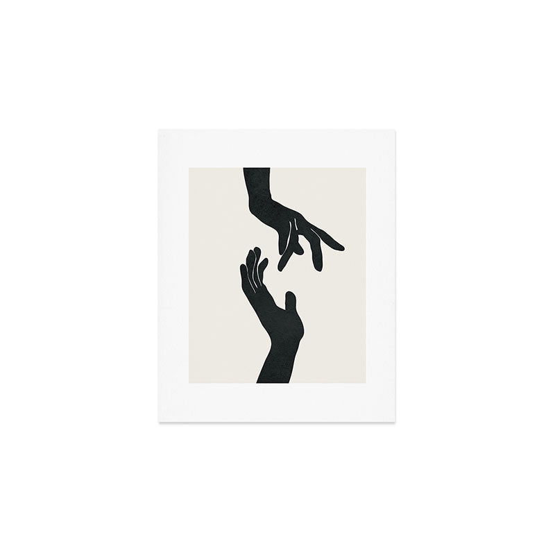 Abstract Hands Art Print Gallery Image 1