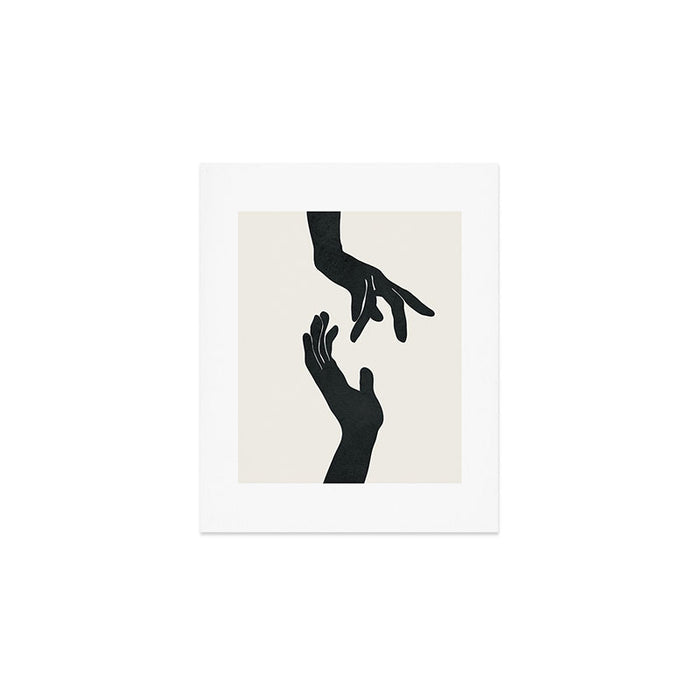 Abstract Hands Art Print Gallery Image 1