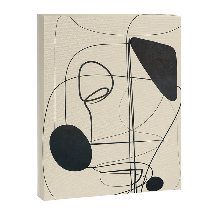 Abstract Line Art VIII Canvas Print Gallery Image 1