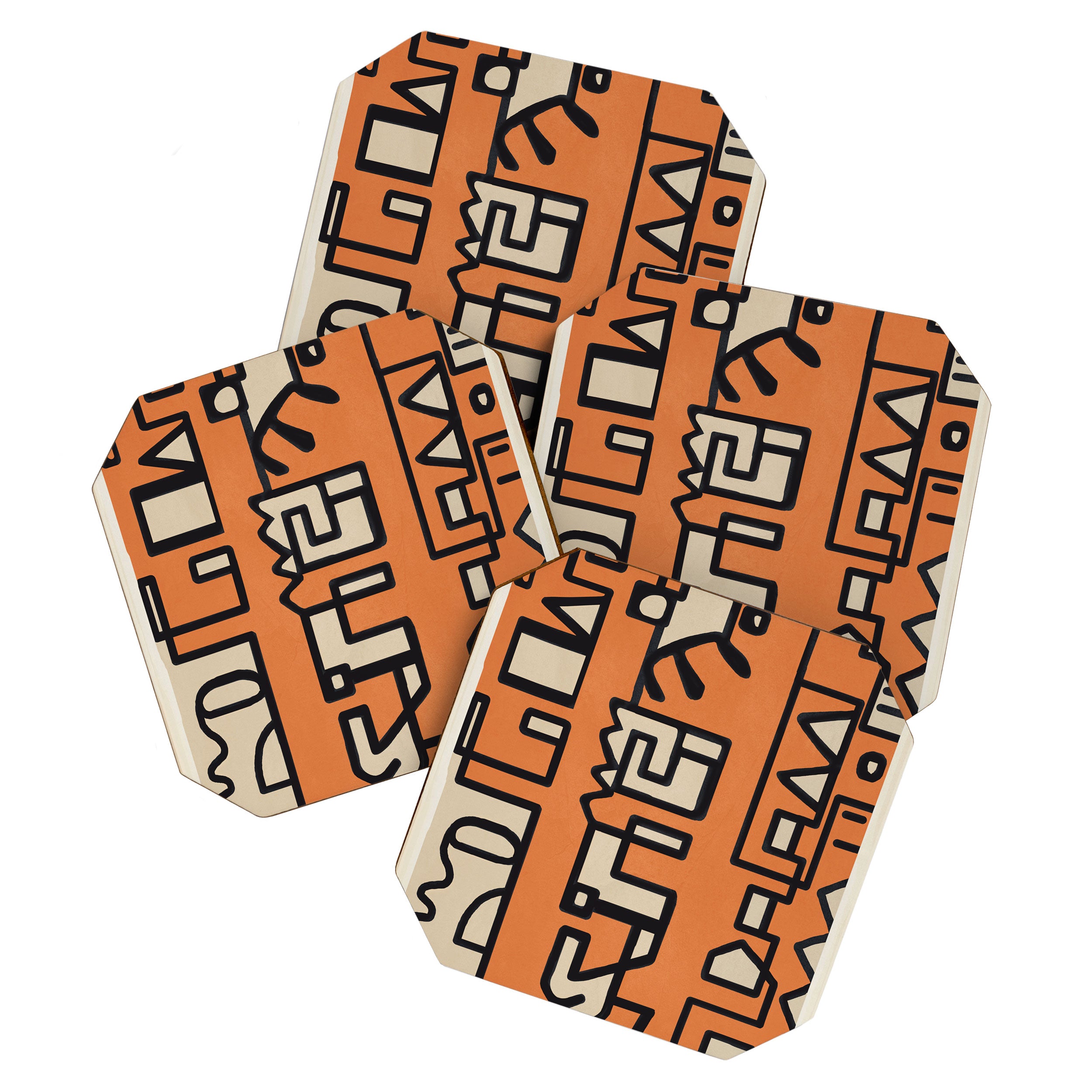 Abstract Line Movement 11 Coaster Gallery Image 1