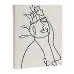 Abstract Minimal  Woman II Canvas Print Gallery Image 6