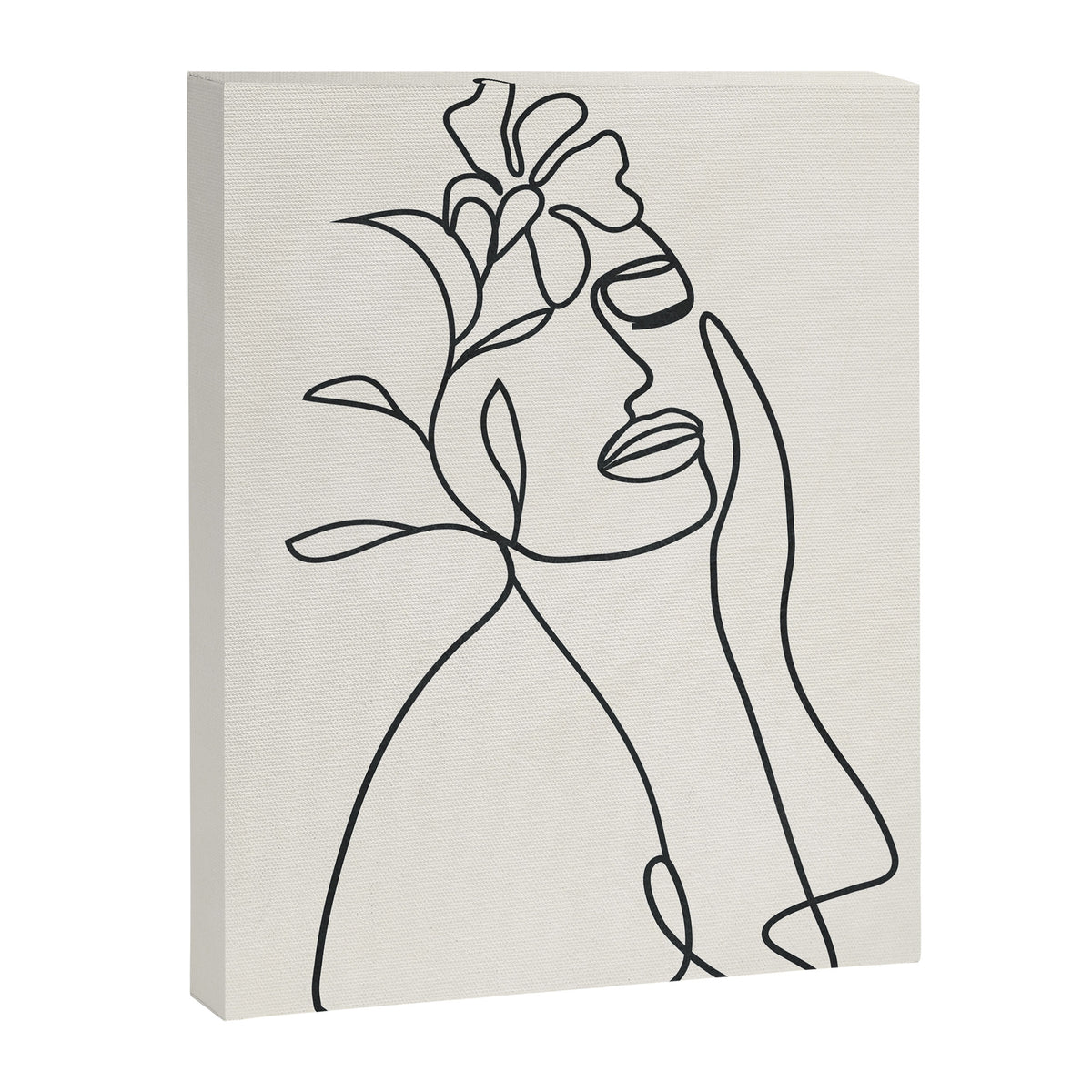 Abstract Minimal  Woman II Canvas Print Gallery Image 6