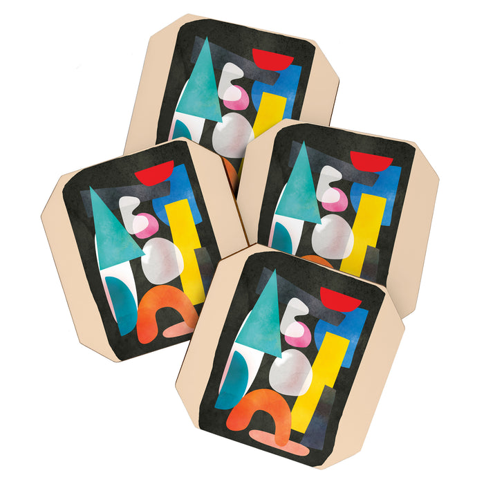 Abstract Modern Art 27 Coaster Gallery Image 1