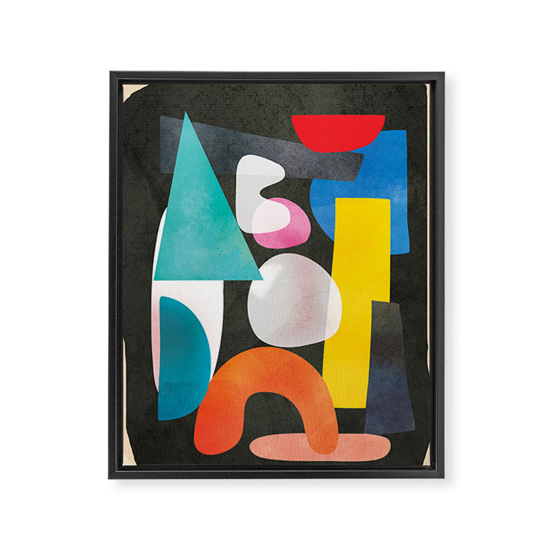 Abstract Modern Art 27 Framed Canvas Print Gallery Image 6