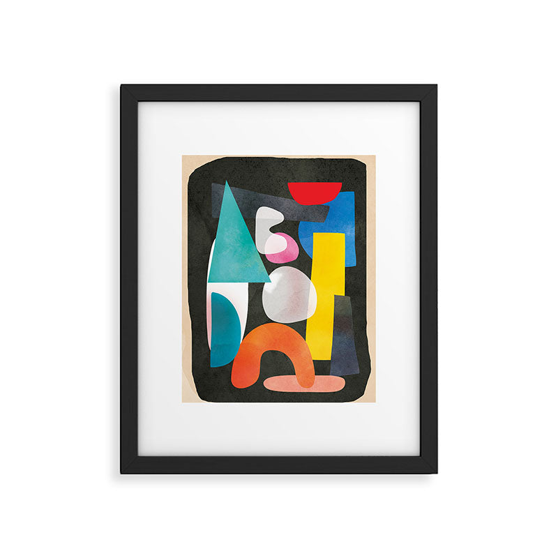 Abstract Modern Art 27 Framed Art Print Gallery Image 5