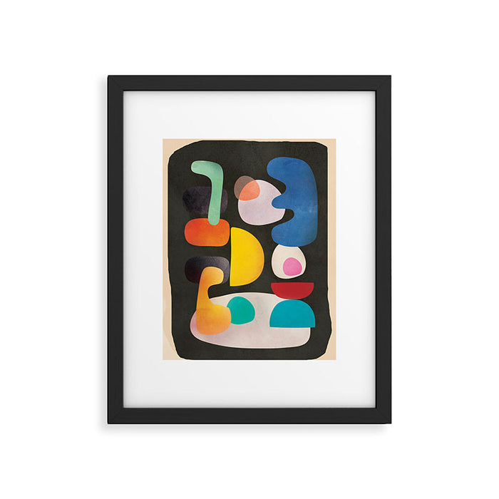 Abstract Modern Art 28 Framed Art Print Gallery Image 1