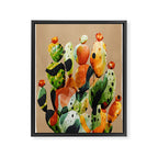 Abstract Modern Cactus 1 Framed Canvas Print Gallery Image 6