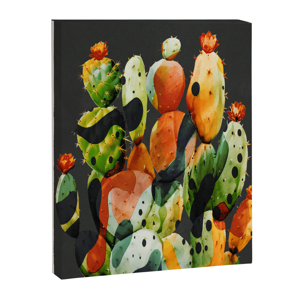 Abstract Modern Cactus 2 Canvas Print Gallery Image 6