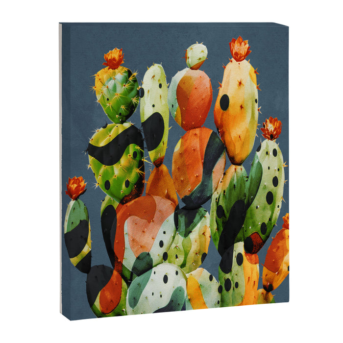 Abstract Modern Cactus 3 Canvas Print Gallery Image 1