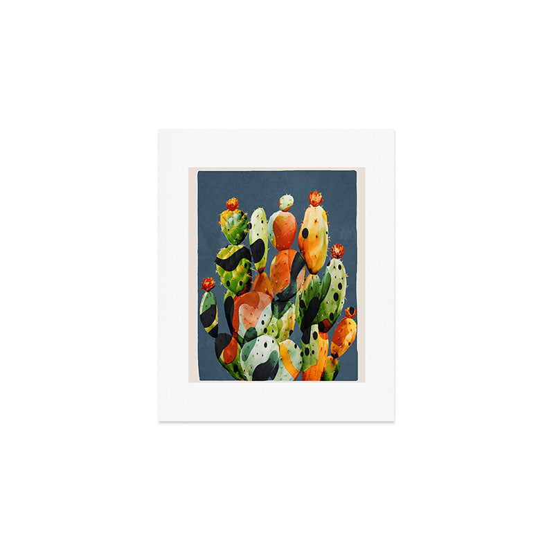 Abstract Modern Cactus 3 Art Print Gallery Image 1