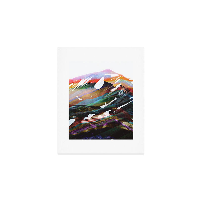 Abstract Mountains II Art Print Gallery Image 1