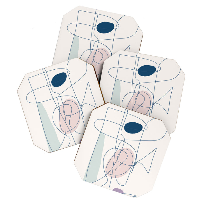 Abstract Movement 07 Coaster Gallery Image 1