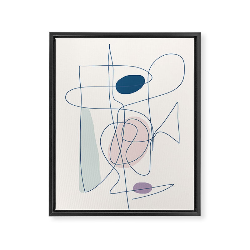Abstract Movement 07 Framed Canvas Print Gallery Image 6