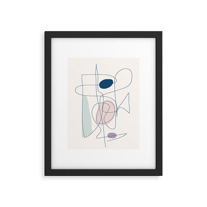 Abstract Movement 07 Framed Art Print Gallery Image 4
