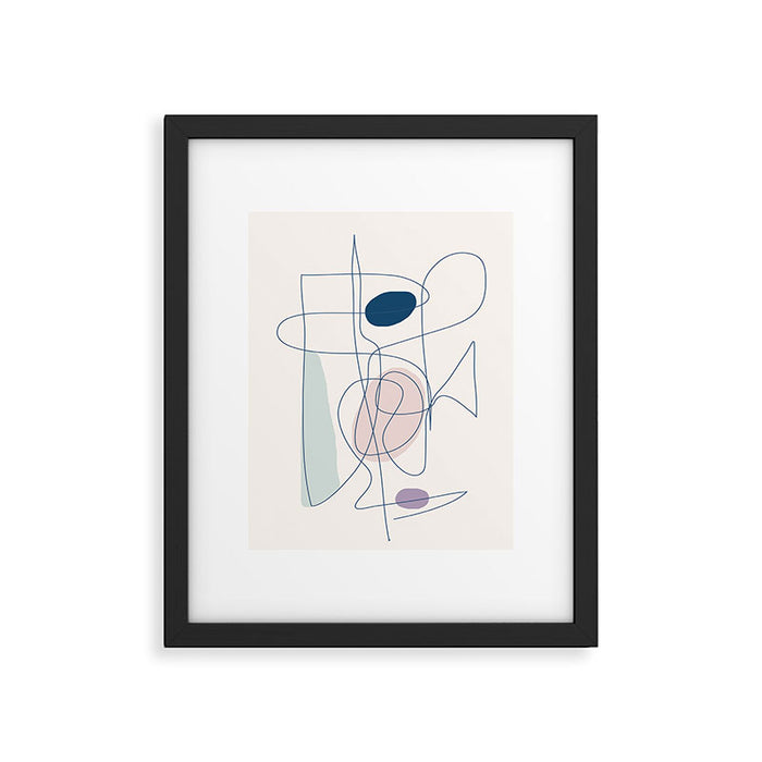 Abstract Movement 07 Framed Art Print Gallery Image 1