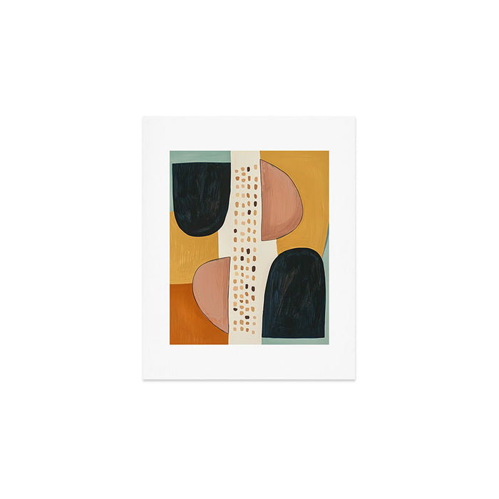 Abstract Shape Study Art Print Gallery Image 1