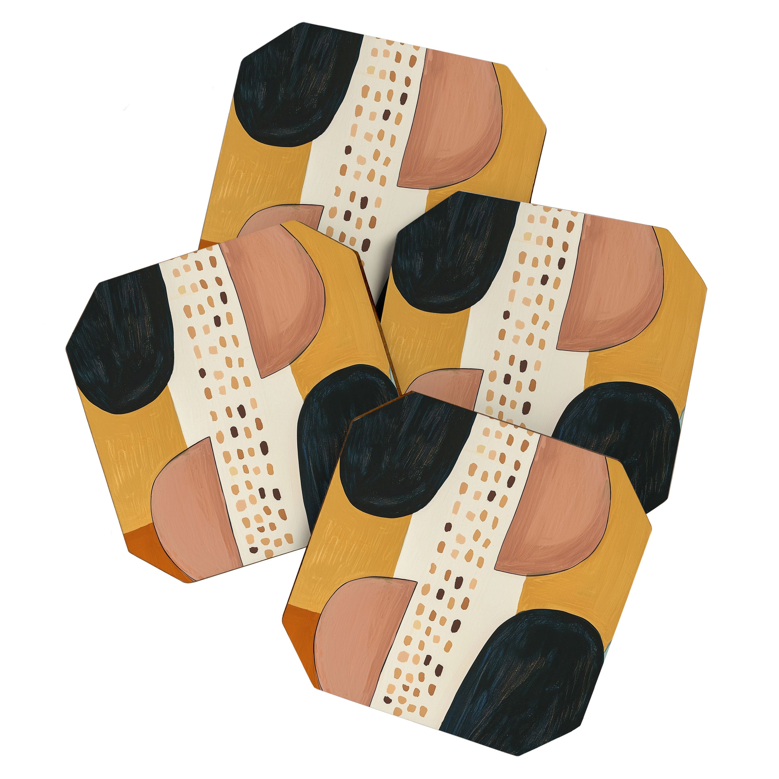 Abstract Shape Study Coaster Gallery Image 1