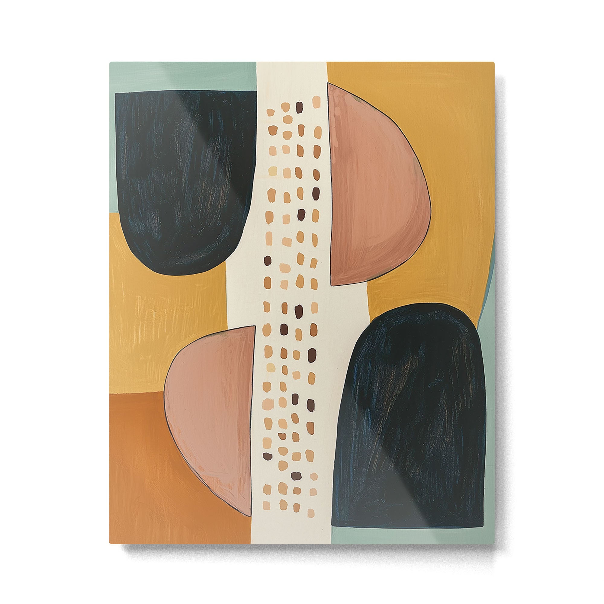 Abstract Shape Study Metal Print Gallery Image 4
