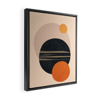 Abstract Shapes 12 Framed Canvas Print Gallery Image 2