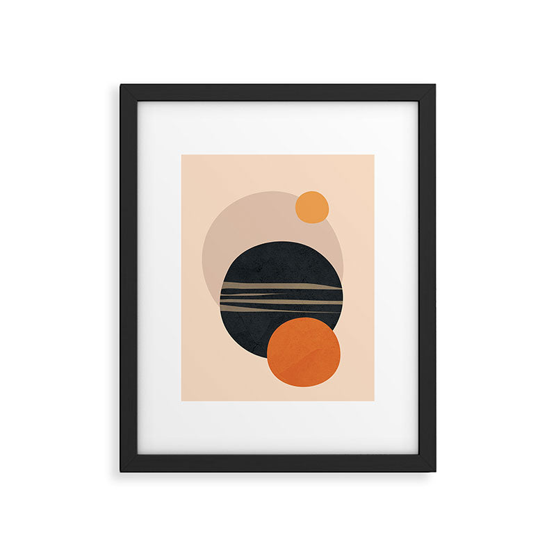 Abstract Shapes 12 Framed Art Print Gallery Image 5