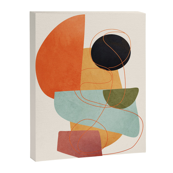 Abstract Shapes 16 Canvas Print Gallery Image 1