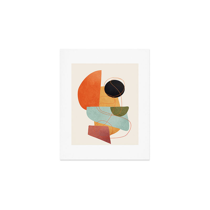 Abstract Shapes 16 Art Print Gallery Image 1