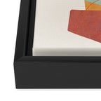 Abstract Shapes 16 Framed Canvas Print Gallery Image 3