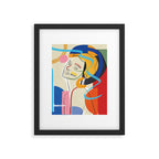Abstract Woman 04 Framed Art Print Gallery Image 4