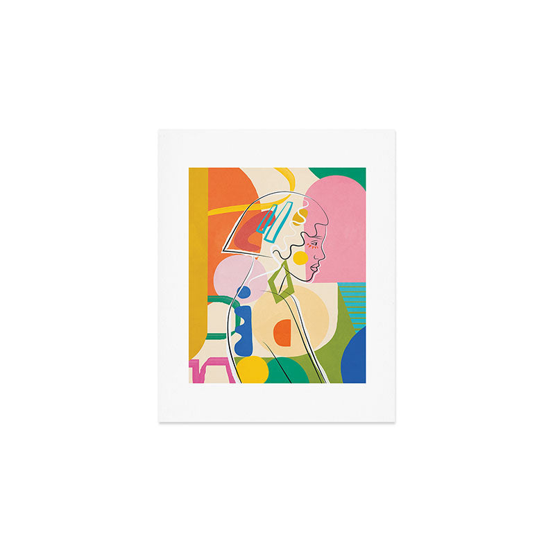 Abstract Woman 13 Art Print Gallery Image 1