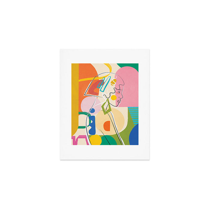 Abstract Woman 13 Art Print Gallery Image 1