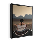 All the time in the world Framed Canvas Print Gallery Image 2