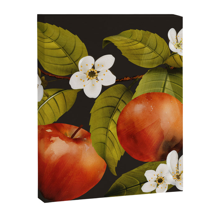 Apples Botanical Art 1 Canvas Print Gallery Image 1